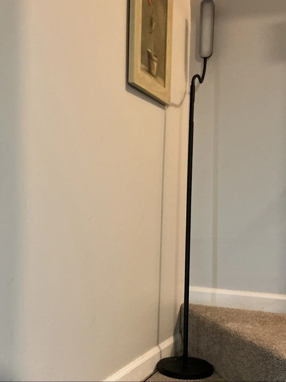 LED Black Floor Lamp